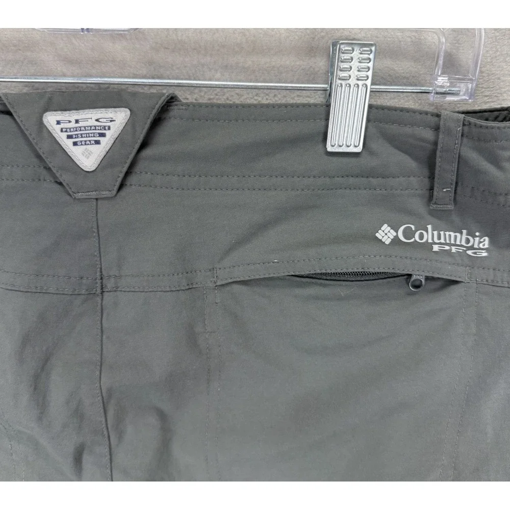 Columbia PFG Performance Women's 8x32L Lightweight Rolled Tabs Outdoor Pants - Picture 4 of 10